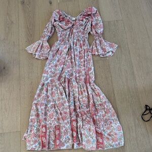 NWT Floral print maxi dress